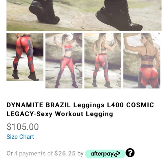 DYNAMITE BRAZIL Leggings - Picture 6 of 6